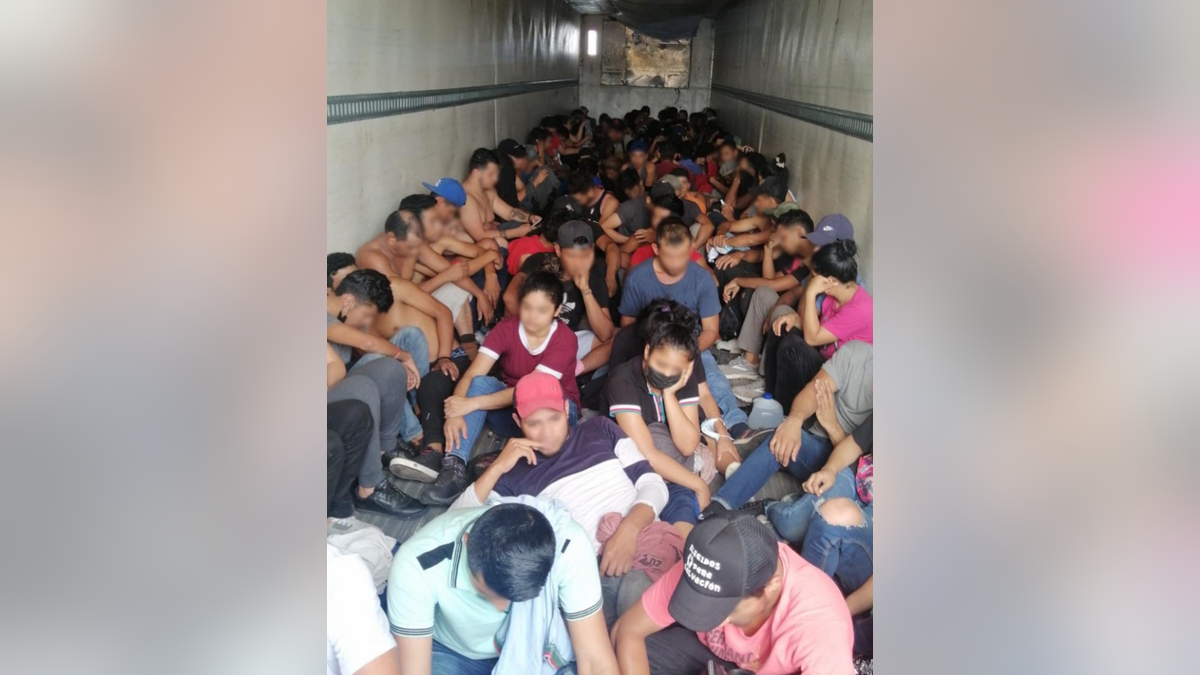 Migrants at the U.S.-Mexico border