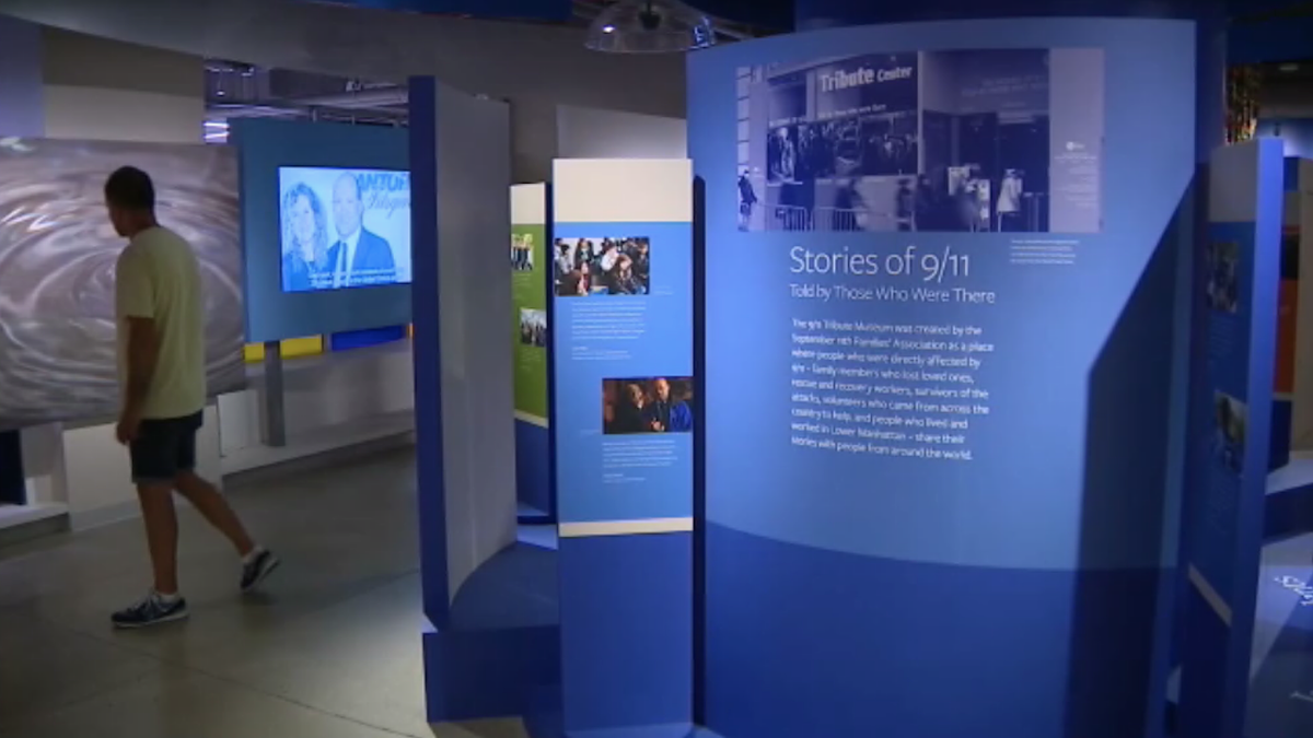 Interiors of 9/11 Tribute Museum