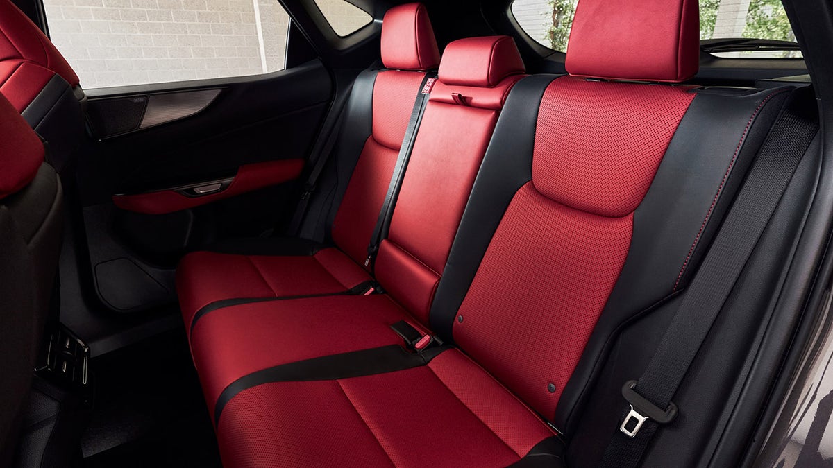 Lexus NX rear seat