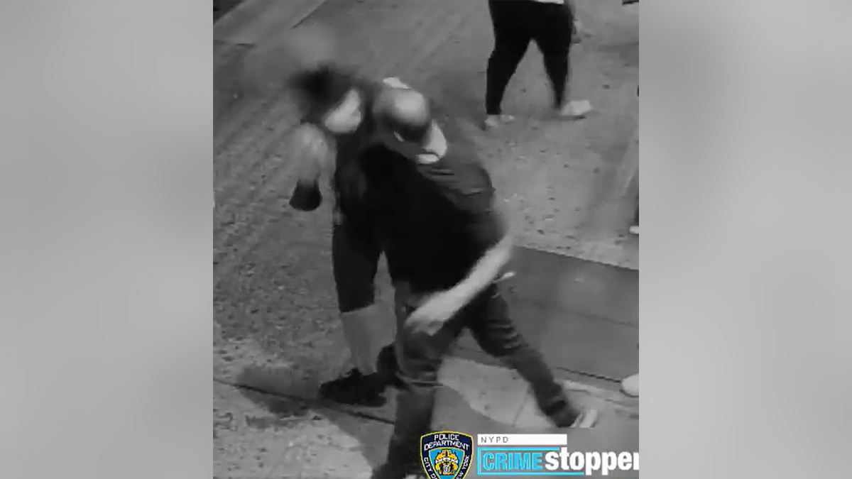 NYC sucker punch assault footage