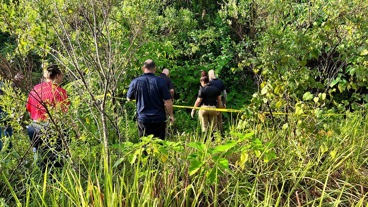 Ocala investigators searching a wooded area where human remains were found