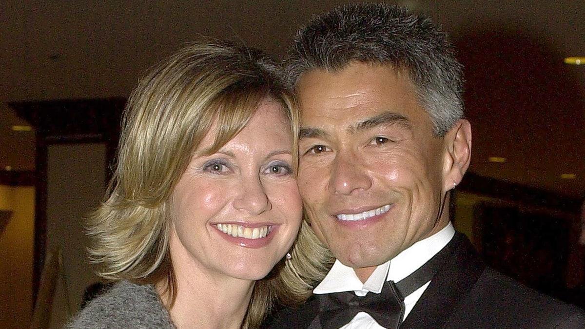 Olivia Newton-John and ex Patrick McDermott