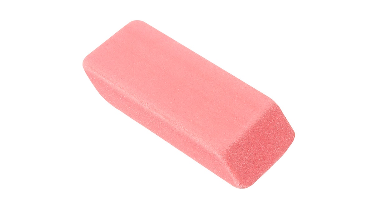 Pink eraser