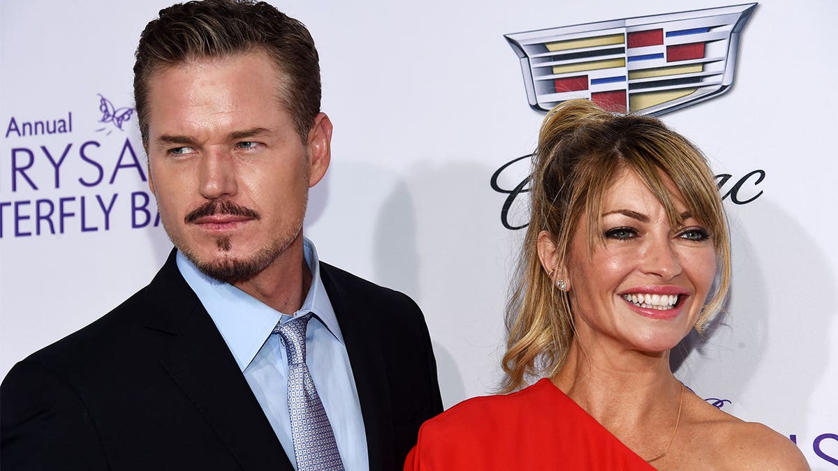 Rebecca Gayheart with ex-husband Eric Dane