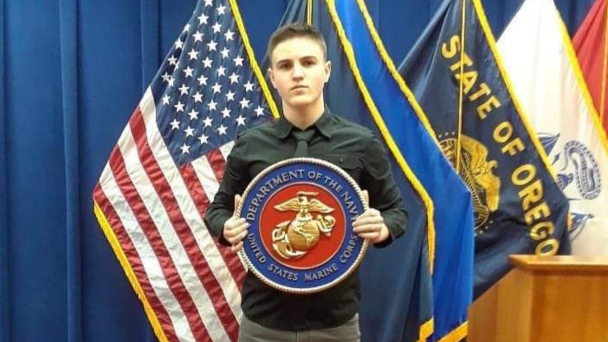 Rylee enlisted to marines on his eighteenth birthday