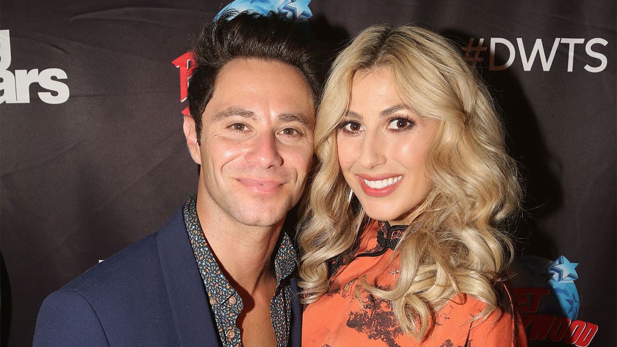 Sasha Farber and Emma Slater at "Dancing with the Stars" event
