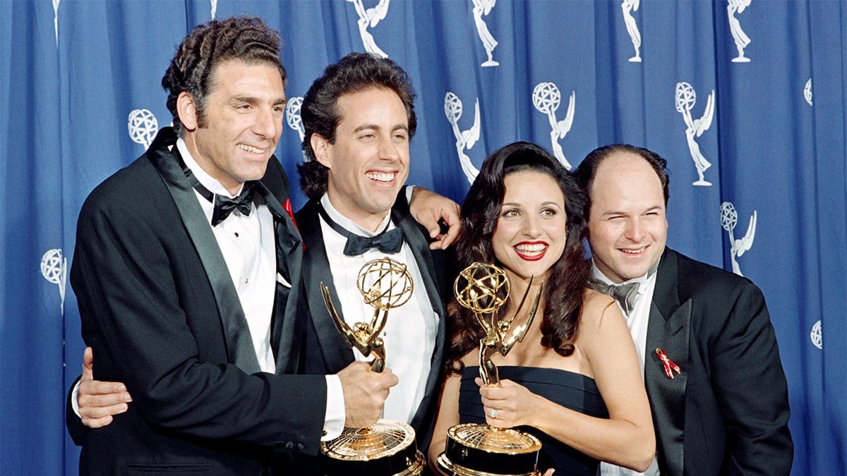 "Seinfeld" cast at Emmy Awards