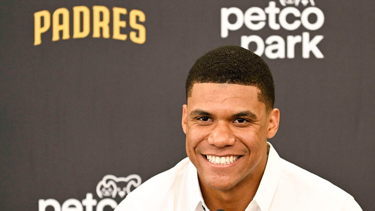Juan Soto in introductory Padres press conference