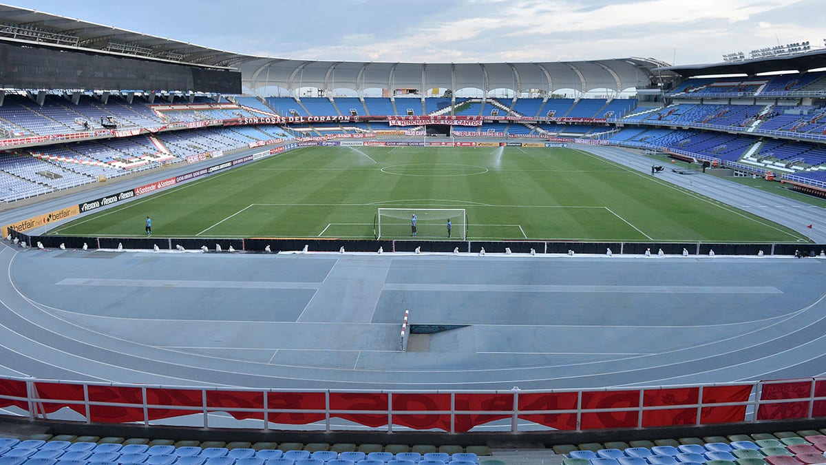 General view of Pascual Guerrero Stadium