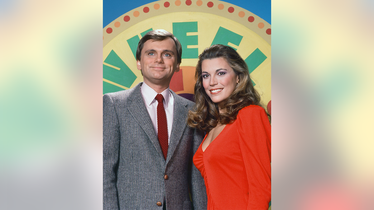 Vanna White and Pat Sajak 1982