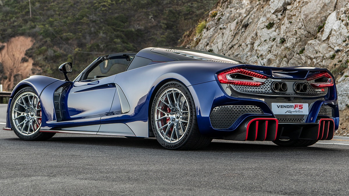 Venom F5 Roadster rear