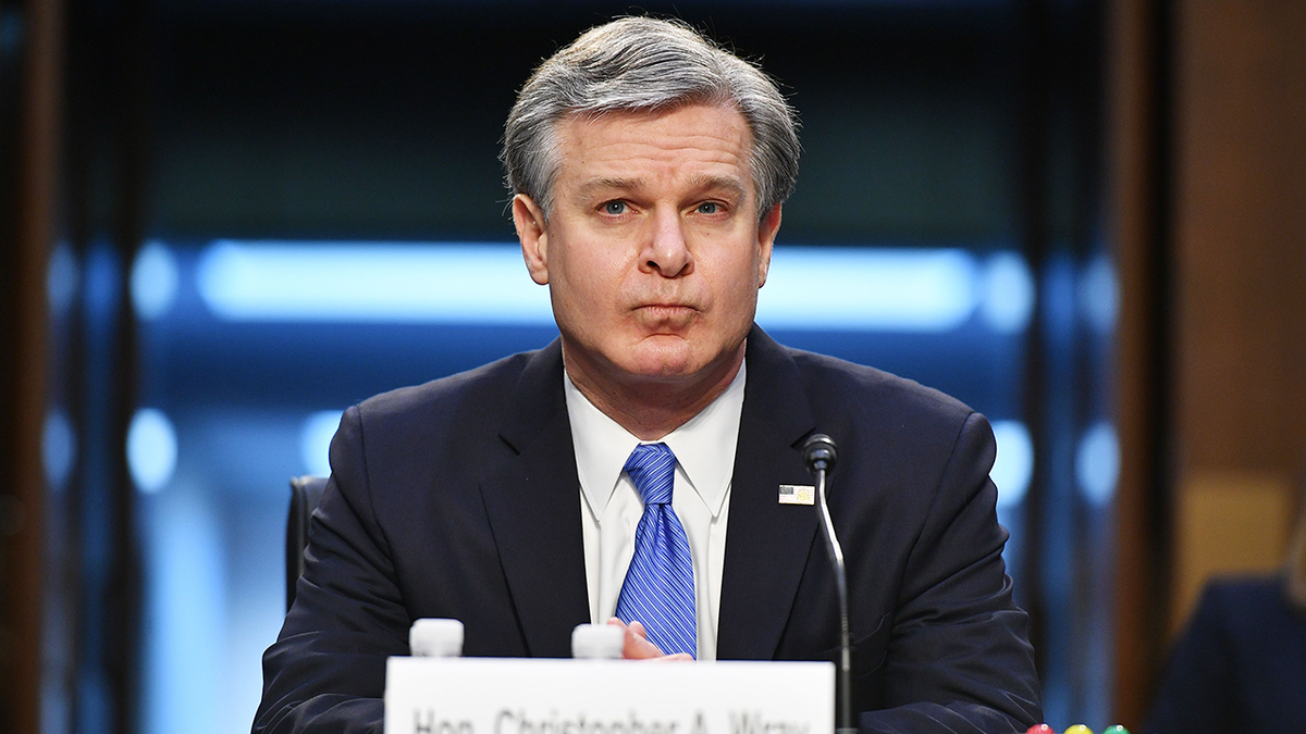 FBI Director Christopher Wray in Congress