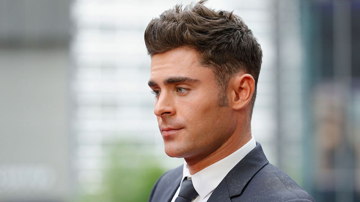 Zac Efron Debuts New Mini-Mullet Hair Look