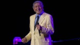 SEATTLE, WA - SEPTEMBER 02: Singer Tony Bennett performs live on day 2 of the 2012 Bumbershoot Music and Arts Festival at Seattle Center on September 2, 2012 in Seattle, Washington. (Photo by Suzi Pratt/FilmMagic)