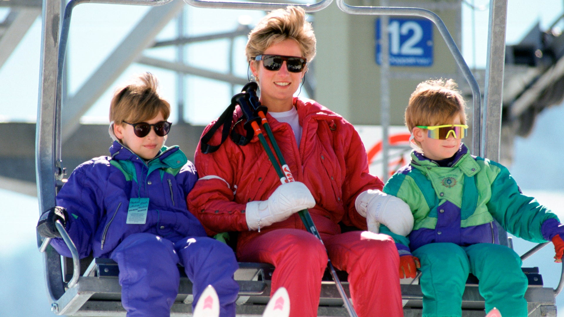 Princess Diana and children