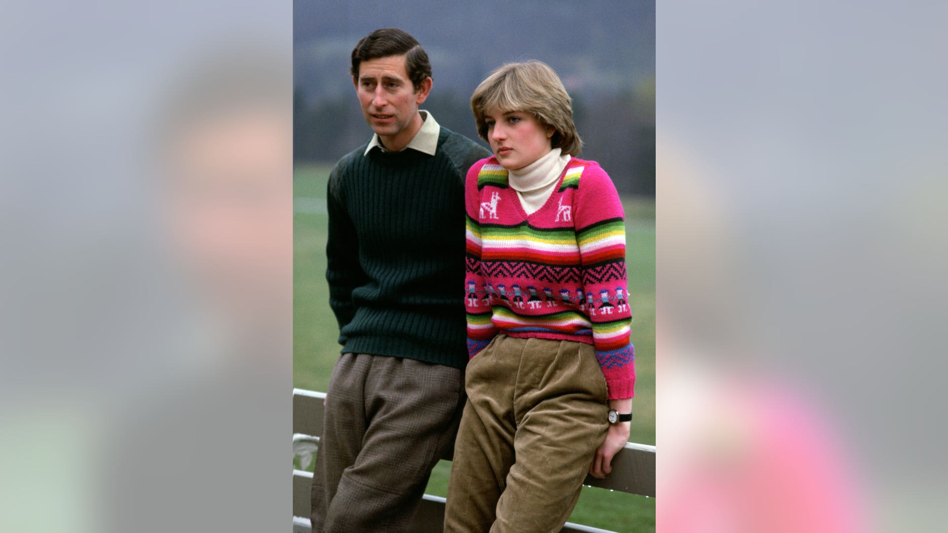 Charles and Diana Balmoral