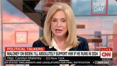 Democratic Rep. Maloney apologizes to Biden on CNN for saying she doesn't believe he's running in 2024