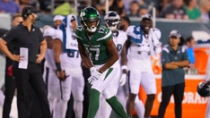 Jets' Garrett Wilson shares difference between Joe Flacco and Zach Wilson