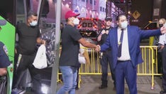 5 more migrant buses from Texas arrive in NYC as Abbott calls out Adams' 'hypocrisy'