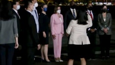 Nancy Pelosi lands in Taiwan amid Chinese threats, military activity