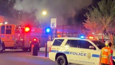 Large fire erupts outside The Weeknd concert at Allegiant Stadium in Las Vegas