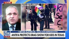Texas lawmaker on armed Antifa members showing up at 'kid-friendly' drag show: 'They want to intimidate'