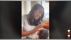 News anchor parents go viral with ‘Baby News Network’ video of 6-week-old daughter