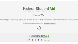 Federal student aid website crashes after Biden's debt handout announcement