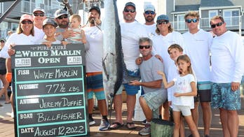 Maryland man wins $4.4M for reeling in 77.5-pound white marlin