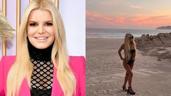 Jessica Simpson stuns in a cutout swimsuit as she celebrates 'sexy' Mexican getaway with 'lover' Eric Johnson