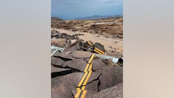 California's Death Valley National Park closes roads due to flooding