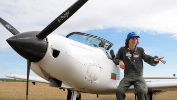 17-year-old Belgian-British pilot sets record for youngest solo flight around the world