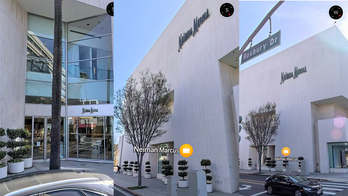 California burglars crash vehicle into Beverly Hills Neiman Marcus
