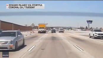 New footage reveals tense moments when plane crashed on California highway