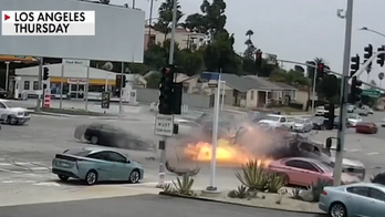 Driver in Los Angeles crash that killed 6 arrested, charged with vehicular manslaughter, gross negligence