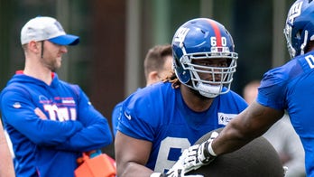 Giants rookie offensive lineman out for season after tearing ACL in scrimmage