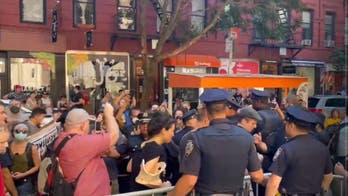 Multiple arrested after New York City pro-abortion protesters shout down Catholic parishioners outside church