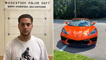 New Hampshire police arrest man allegedly driving 161 mph in sports car