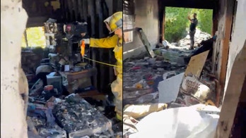 Anne Heche car crash scene footage released: Inside damaged Los Angeles home