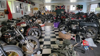 Amazing hoard of over 50 classic motorcycles being auctioned