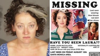 Actress Laura McCulloch arrested for allegedly throwing drink at restaurant patron and toddler, biting officer