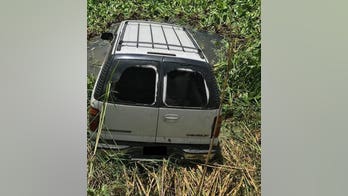 Drug smugglers at US-Mexico border drive van packed with 220 pounds of marijuana into Rio Grande: officials