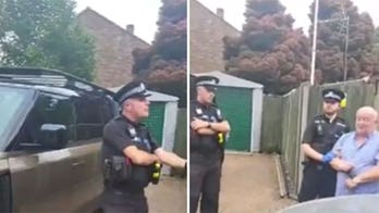 UK police say British Army veteran arrested because anti-LGBTQ social media post 'caused anxiety': video