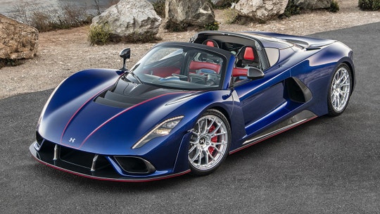 America's Hennessey Venom F5 Roadster was built to break 300 mph