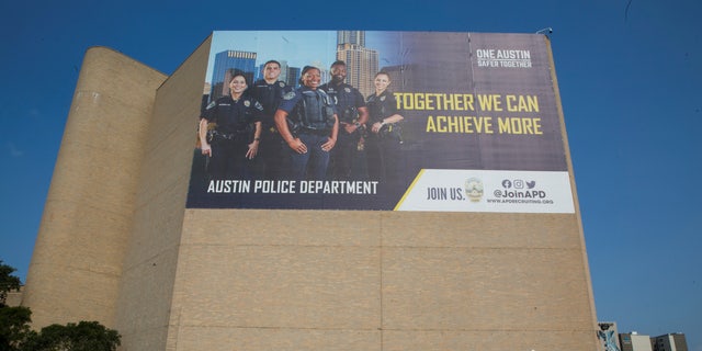 The Austin Police Department headquarters in Austin, Texas, June 18, 2021.