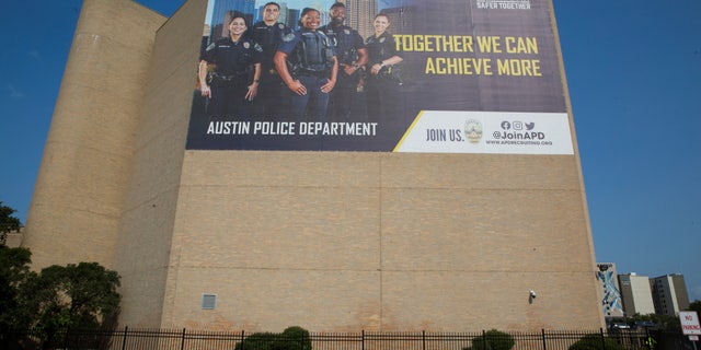 The Austin Police Department headquarters in Austin, Texas, June 18, 2021.