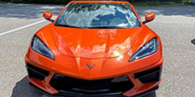 The 2021 Chevrolet Corvette allegedly driven by Alejandro Zapata-Rebello at a speed of 161 mph.