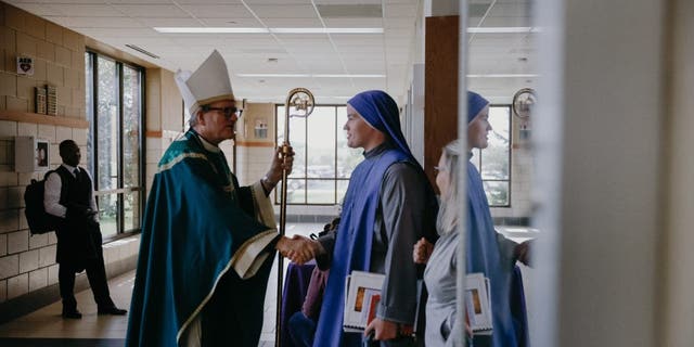 Bishop Barron nuns
