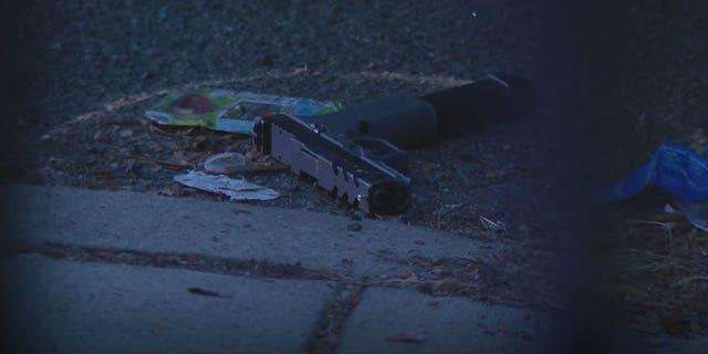 A gun was recovered on scene where five people were hurt during a shooting in Philadelphia.