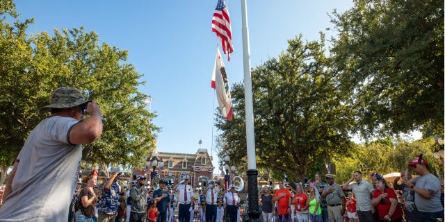 Marine Lance Cpl. Dylan Merola, who died during the U.S. withdrawal from Afghanistan, was honored at Disneyland.